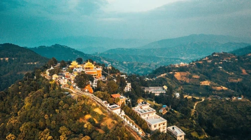 Thrangu Tashi Yangtse Monastery at Namobuddha