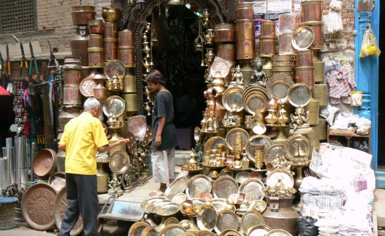 Shopping at Kathmandu