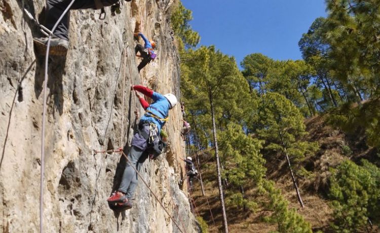 Rock Climbing in Nagarjuna Hill