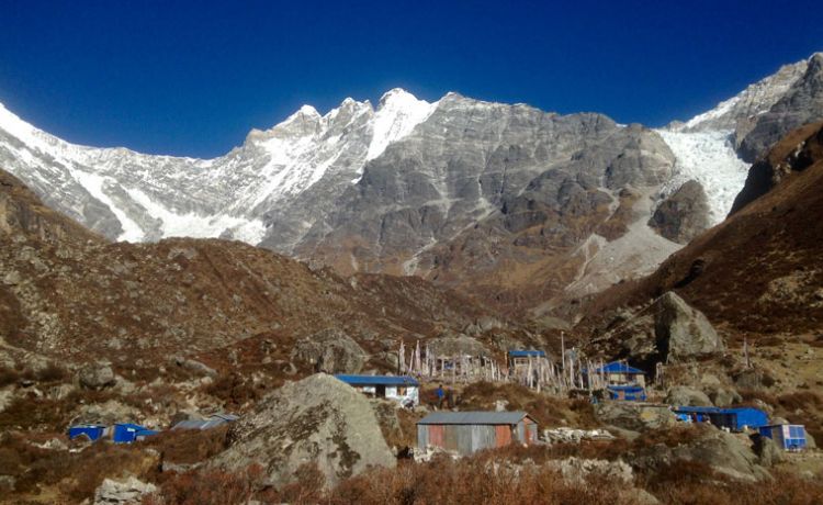 Langtang Lirung from Kyangjing