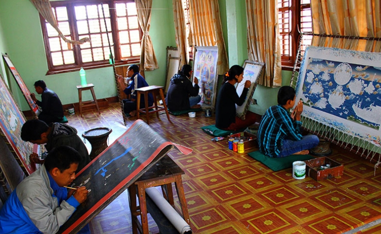 Thangka Painting in Nepal