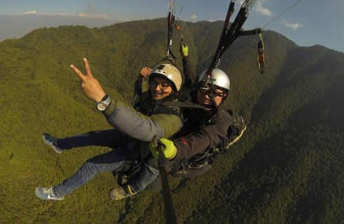 Paragliding in Kathmandu