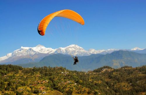 Paragliding in Pokhara