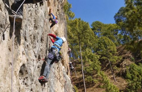 Rock Climbing in Nagarjuna Hill