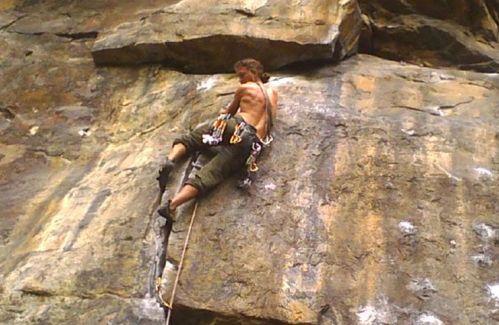 Rock Climbing in Shivapuri hill