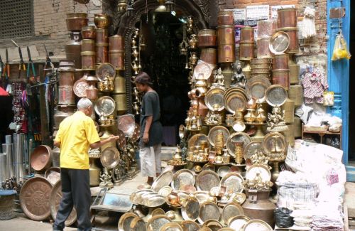 Shopping at Kathmandu